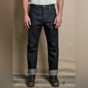 Freenote Cloth Belford straight 17oz Slub Denim